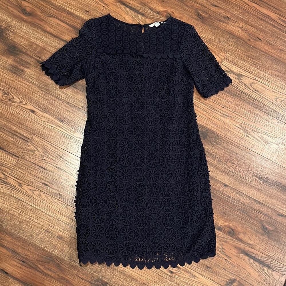 Boden Cotton Lace knee length dress